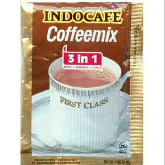 

Kopi Indocafe Coffeemix 3 in 1 / Kopi Bubuk / Kopi 20gr