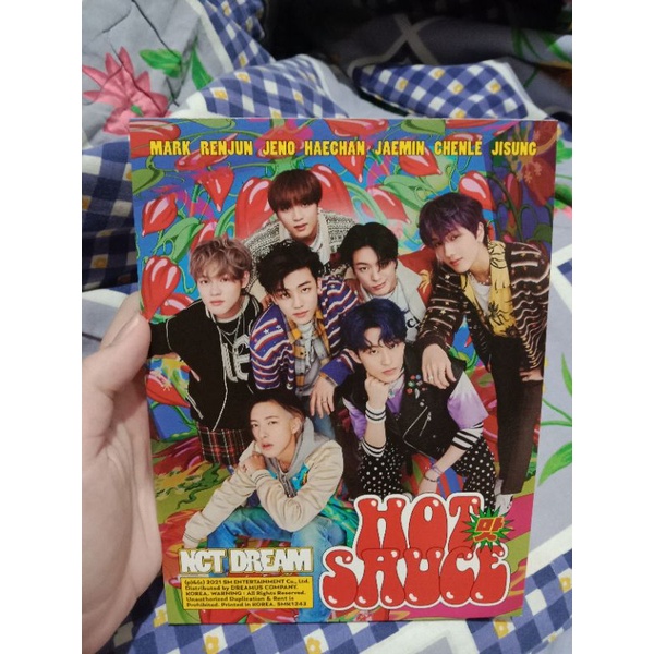 NCT DREAM HOT SAUCE POSTCARD CRAZY VER.
