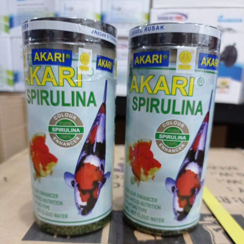 Makanan Ikan koi koki AKARI AA SPIRULINA 100gr