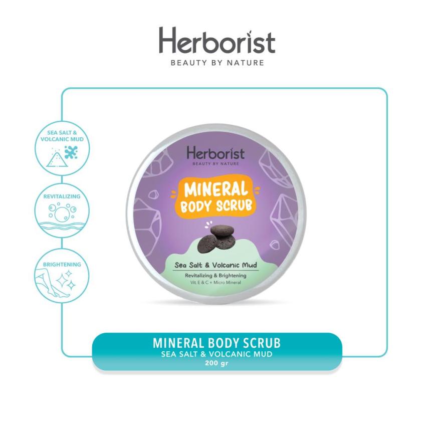 Herborist Mineral Body Scrub - 200gr