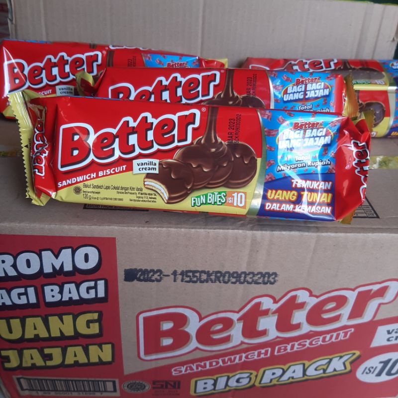AmandaSnack Biskuit Better Berhadiah bila beruntung