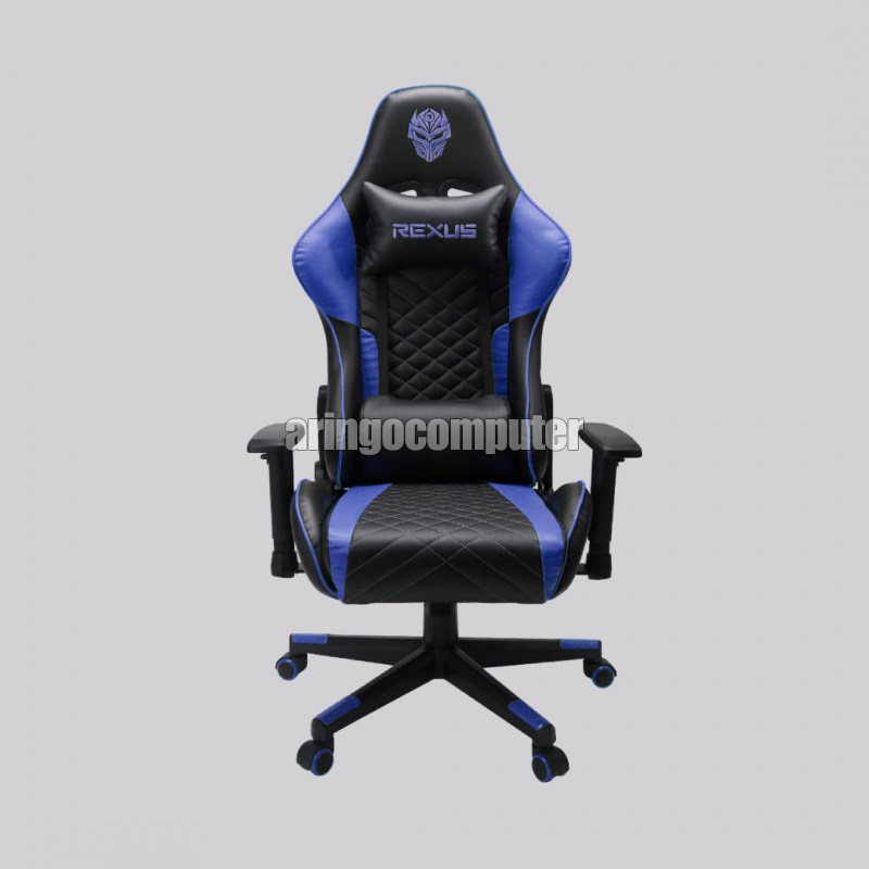 Gaming Chair Rexus RGC-100 BLUE MAX FOOTREST