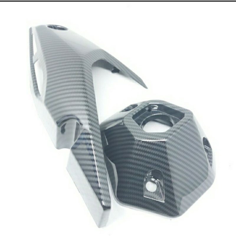 Paket cover knalpot + corong knalpot honda adv 150 / ADV 160 carbon