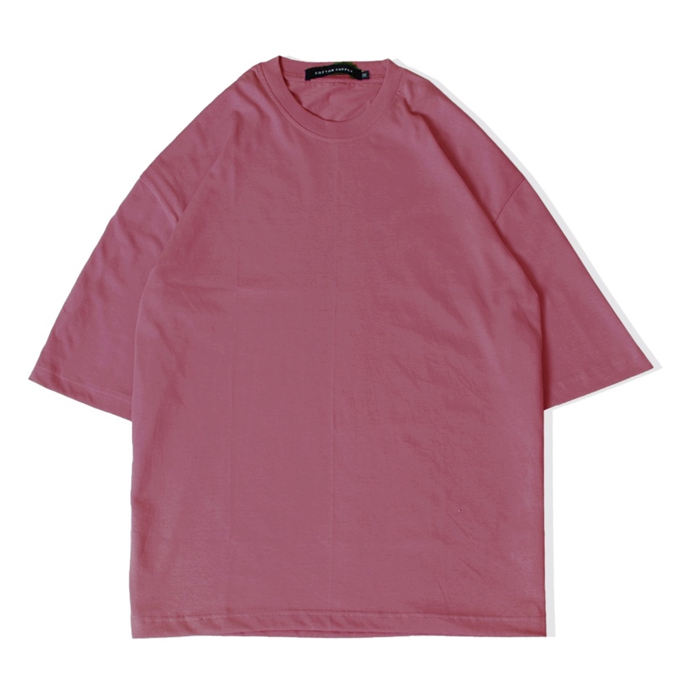 OVERSIZE TEES DUSTY ROSE