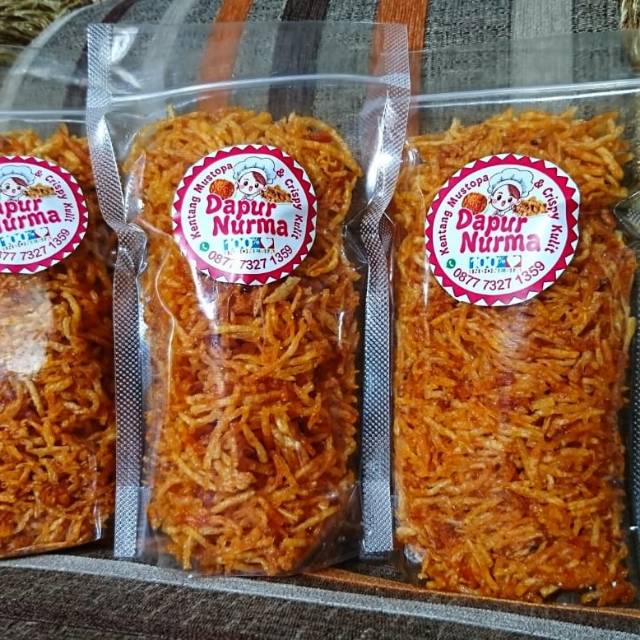 

Kentang mustopa & crispy kulit dapur nurma