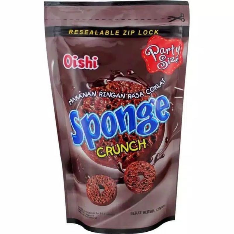 

Oishi Sponge Crunch Chocolate 120g