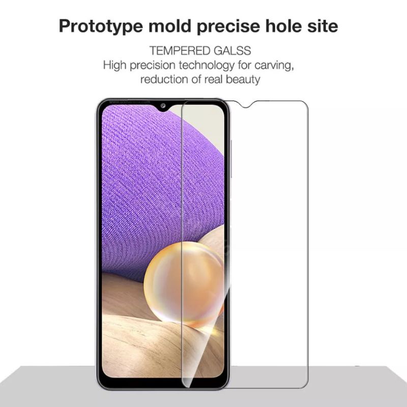 TEMPERED GLASS CLEAR SAMSUNG GALAXY A13 4G 9H ANTI GORES KACA BENING TEMPERGLASS