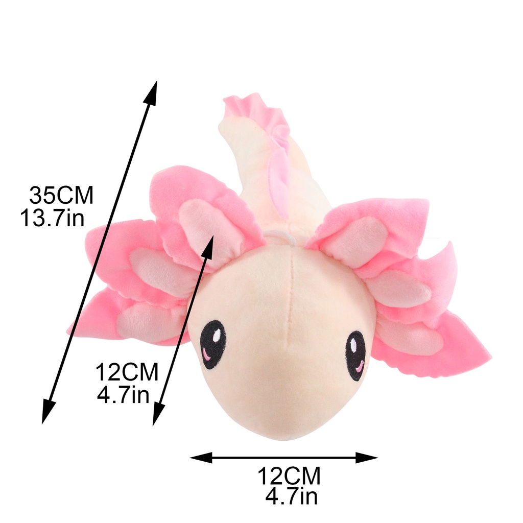 Mainan Boneka Plush Axolotl Salamander Untuk Anak