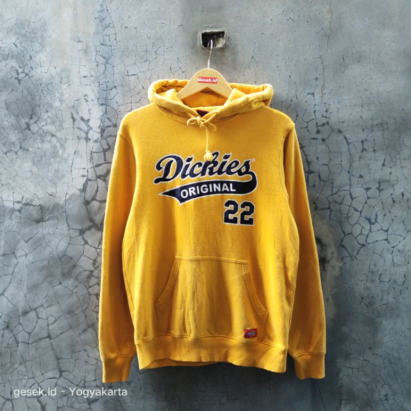 Hoodie dickies kuning velvet