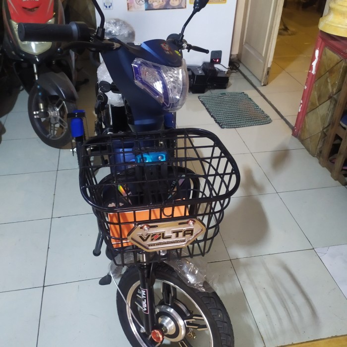 OLAHRAGA SEPEDA SEPEDA LISTRIK EBIKE VOLTA 202 CUSTOM RODA TAMBAHAN ORIGINAL-PROMO-SALE