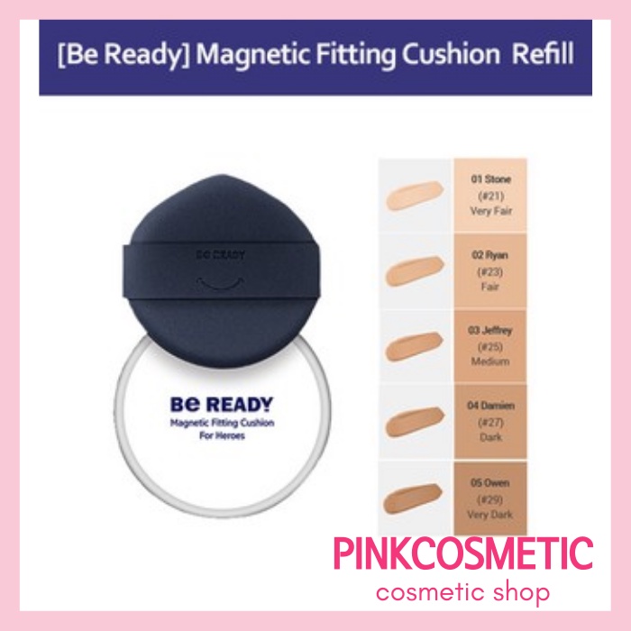 Be Ready Magnetic Fitting Cushion [Refill]