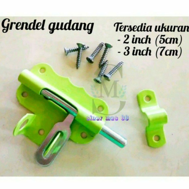 Promo Grendel Overpal 3 Inch - Selot Overpal Tebal NoM918HKrq9x7
