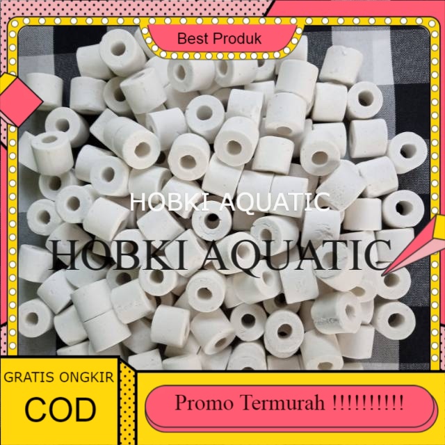 Bio Ring Pengurai Amoniak Size M Bio Ring