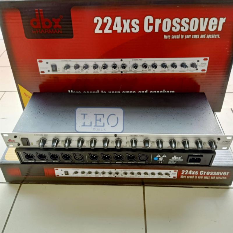 CROSSOVER DBX 224xs 224 XS 4 WAY MONO STEREO DBX 224