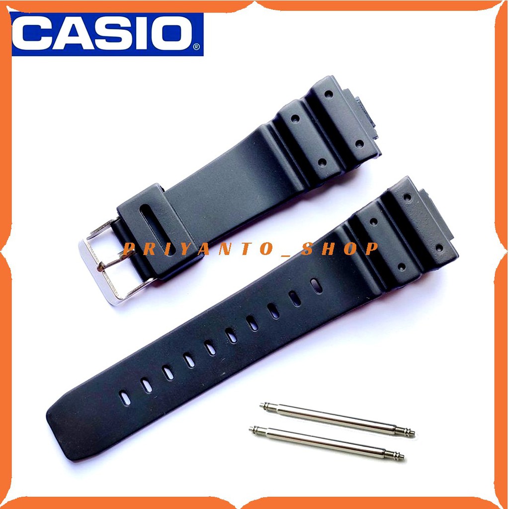 Strap Tali Jam Tangan Casio G-shock DW-5600 DW5600 DW 5600 Free pen