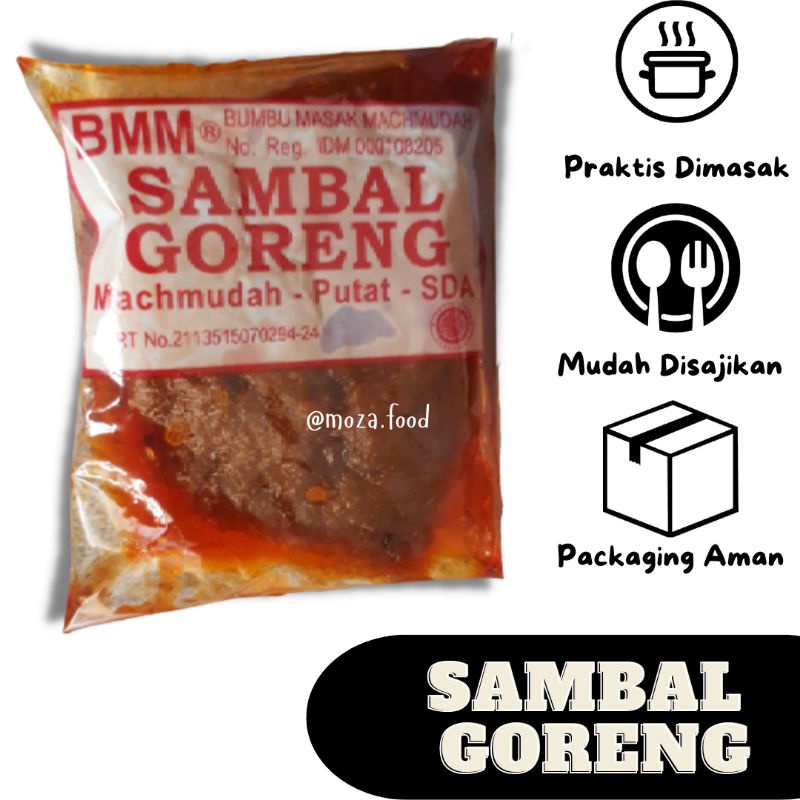 

Bumbu Masak "BMM Sambal Goreng" Machmudah Praktis / Bumbu Praktis / Bumbu Instan