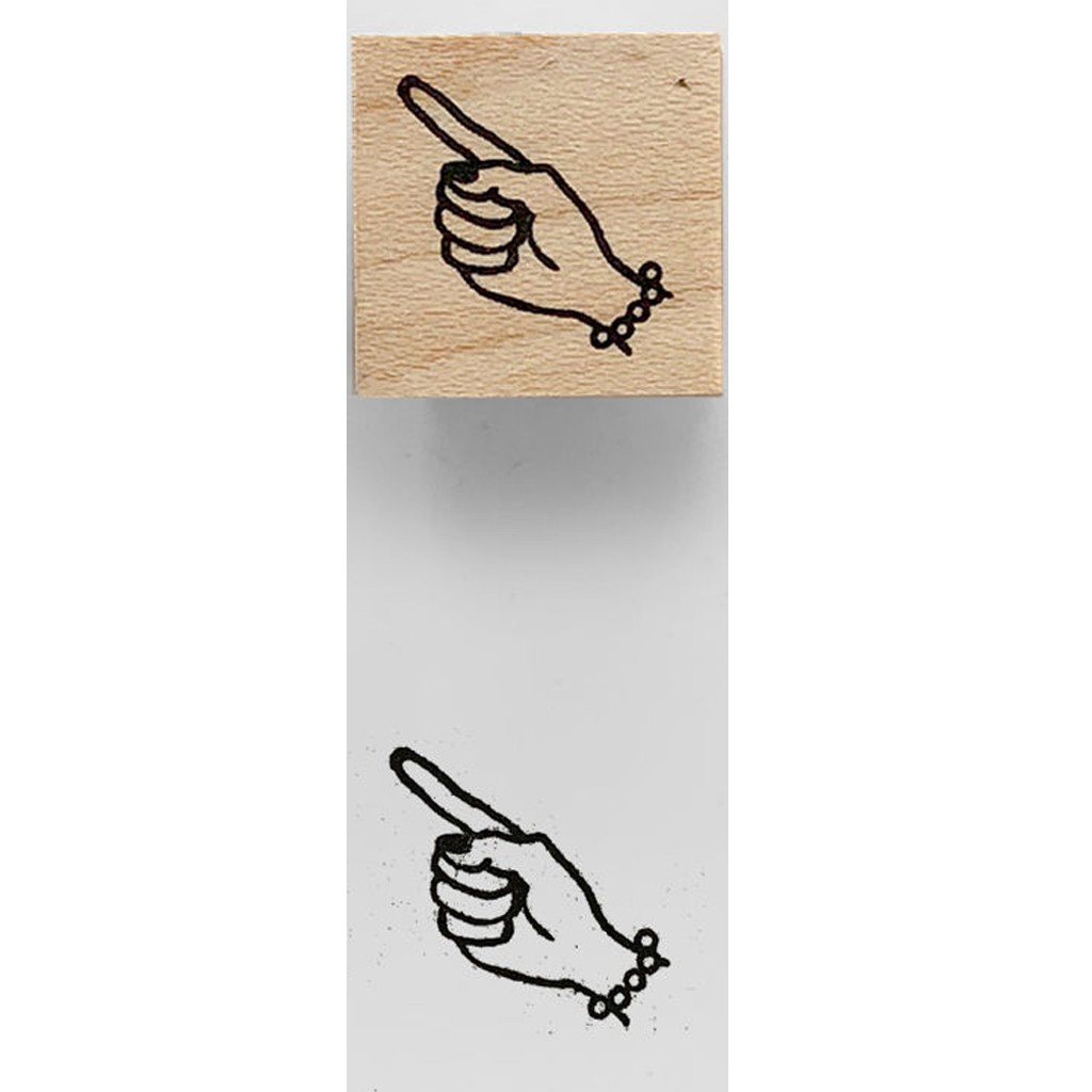 

Knoopworks Rubber Stamp - Bracelet Pointing Hand
