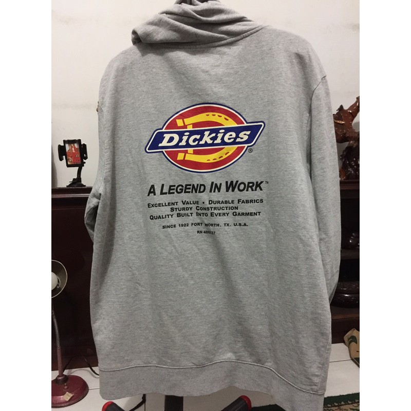 Hoodie Zipper Dickies Second Preloved