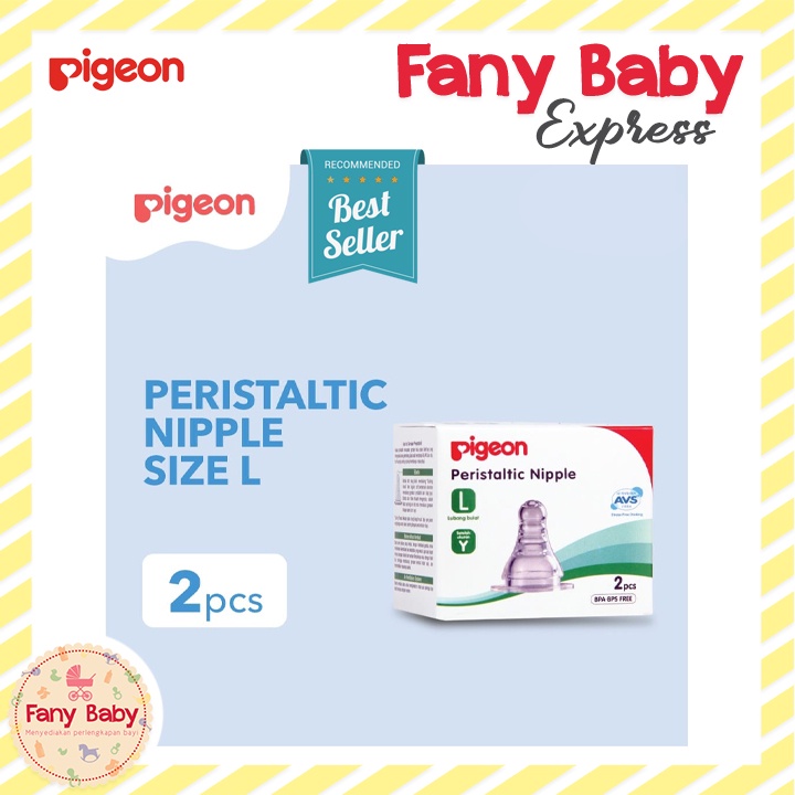 PIGEON PERISTALTIC SLIM NECK NIPPLE BLISTER