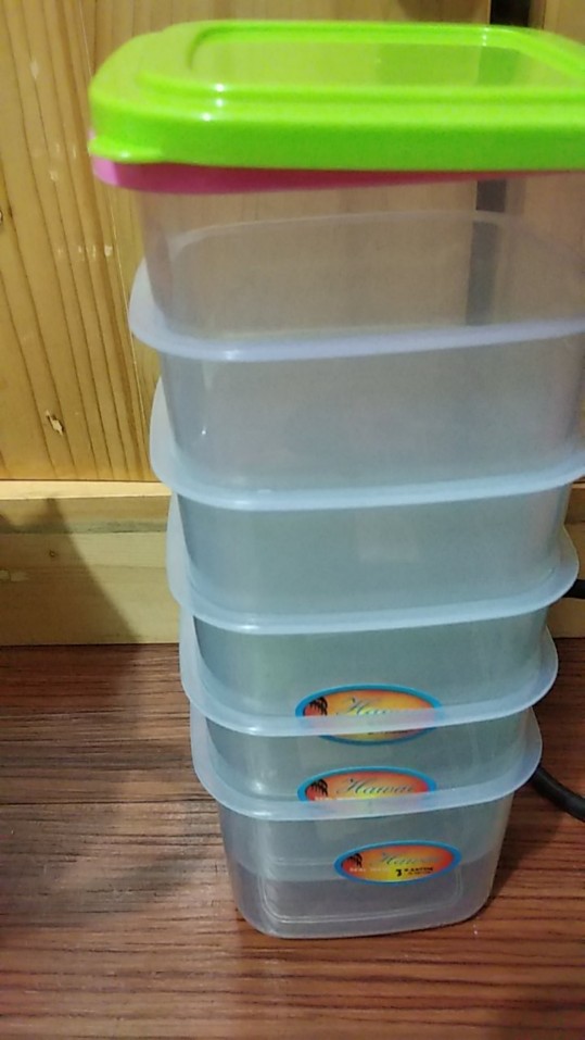 Toples Hawai Plastik Tantos 500ml / Wadah Bumbu / Aksesoris 5052 Murah  150gr