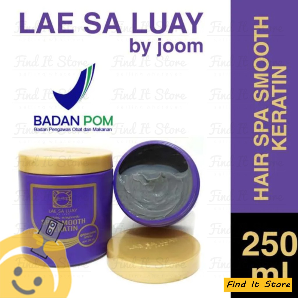 SPA SMOOTH KERATIN &amp; SHAMPOO by LAE SA LUAY 250ML- Original Hair Spa Smooth Keratin/Masker/Creambath/Treatment