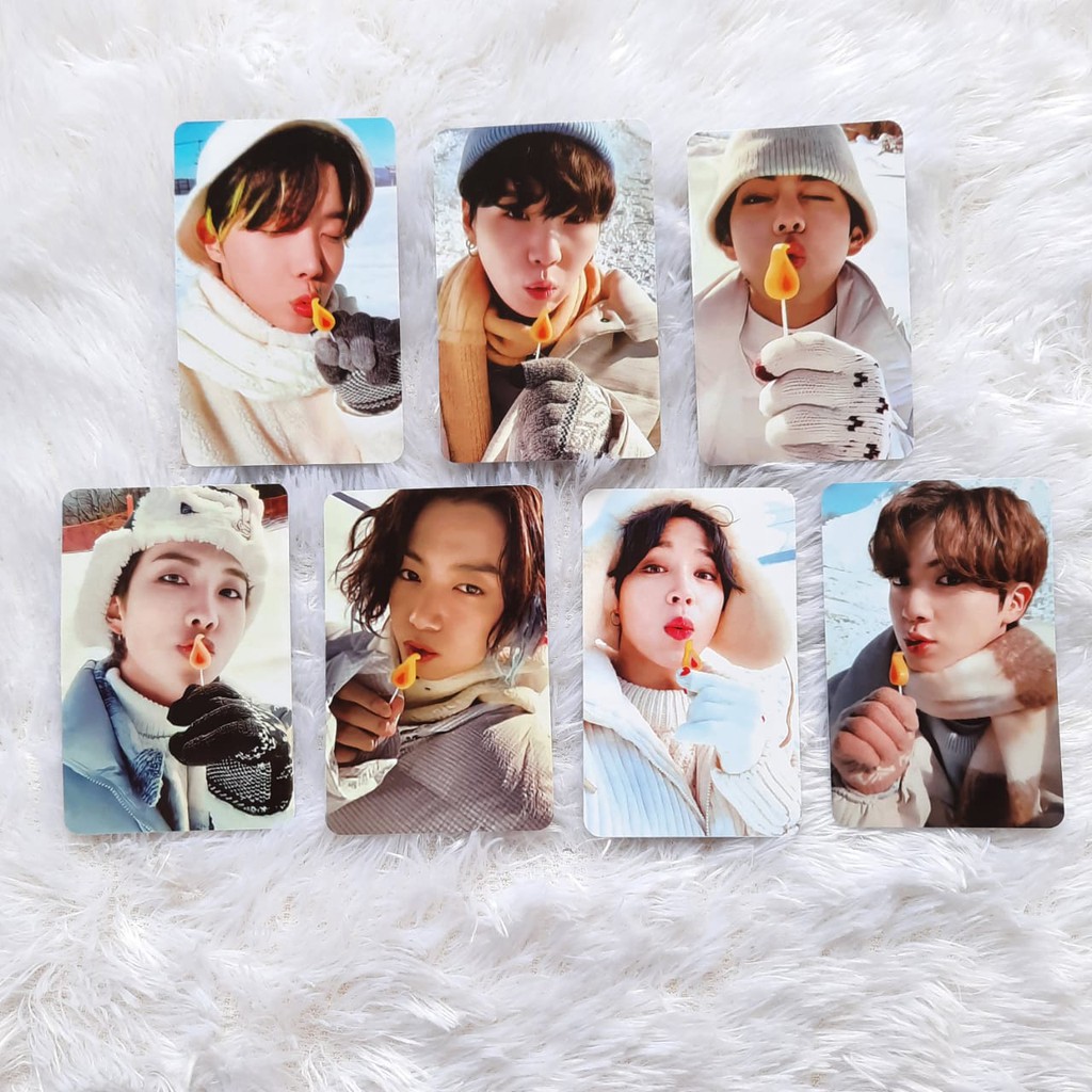 BTS WINTER PACKAGE 2021 PHOTOCARD