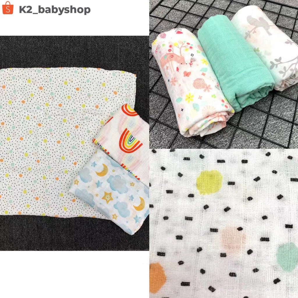 BABY K2 - BABY BLANKET MUSLIN MEREK SUNNOZY KODE 00024