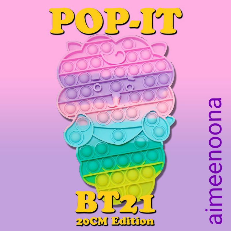 Pop it BTS BT21 mainan anak-Rj
