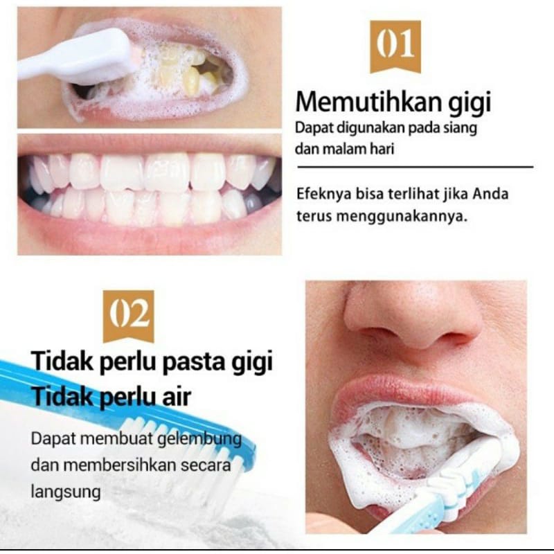 BREYLEE Teeth Whitening Powder &amp; Pen - Mencerahkan Gigi