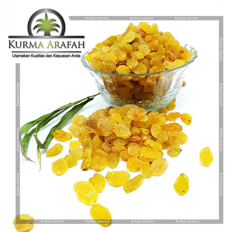 Kismis Mutiara 500 gr / Kismis Manis / Oleh -Oleh Haji dan Umroh