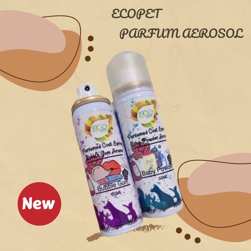 PARFUM AEROSOL HEWAN ECOPET - PARFUM KUCING ANJING KELINCI