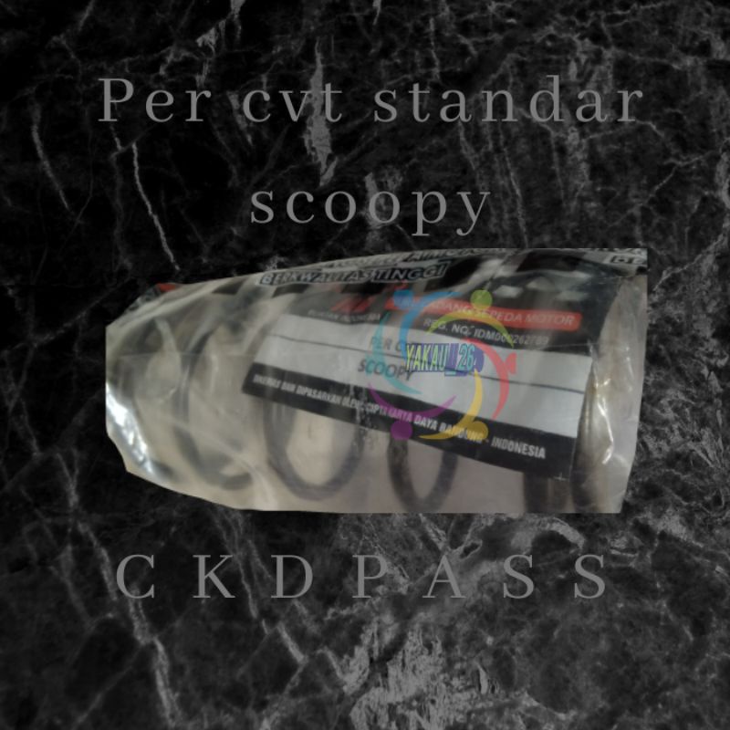 PER CVT STANDAR SCOOPY CKDPASS