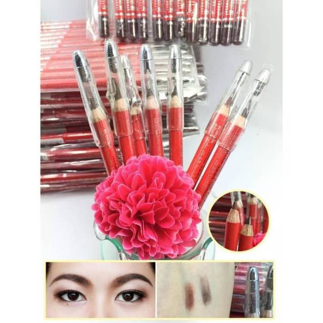 Eyebrow sweet heart pensil alis waterproof