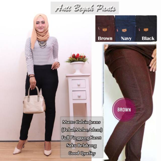 Celana legging semi softjeans