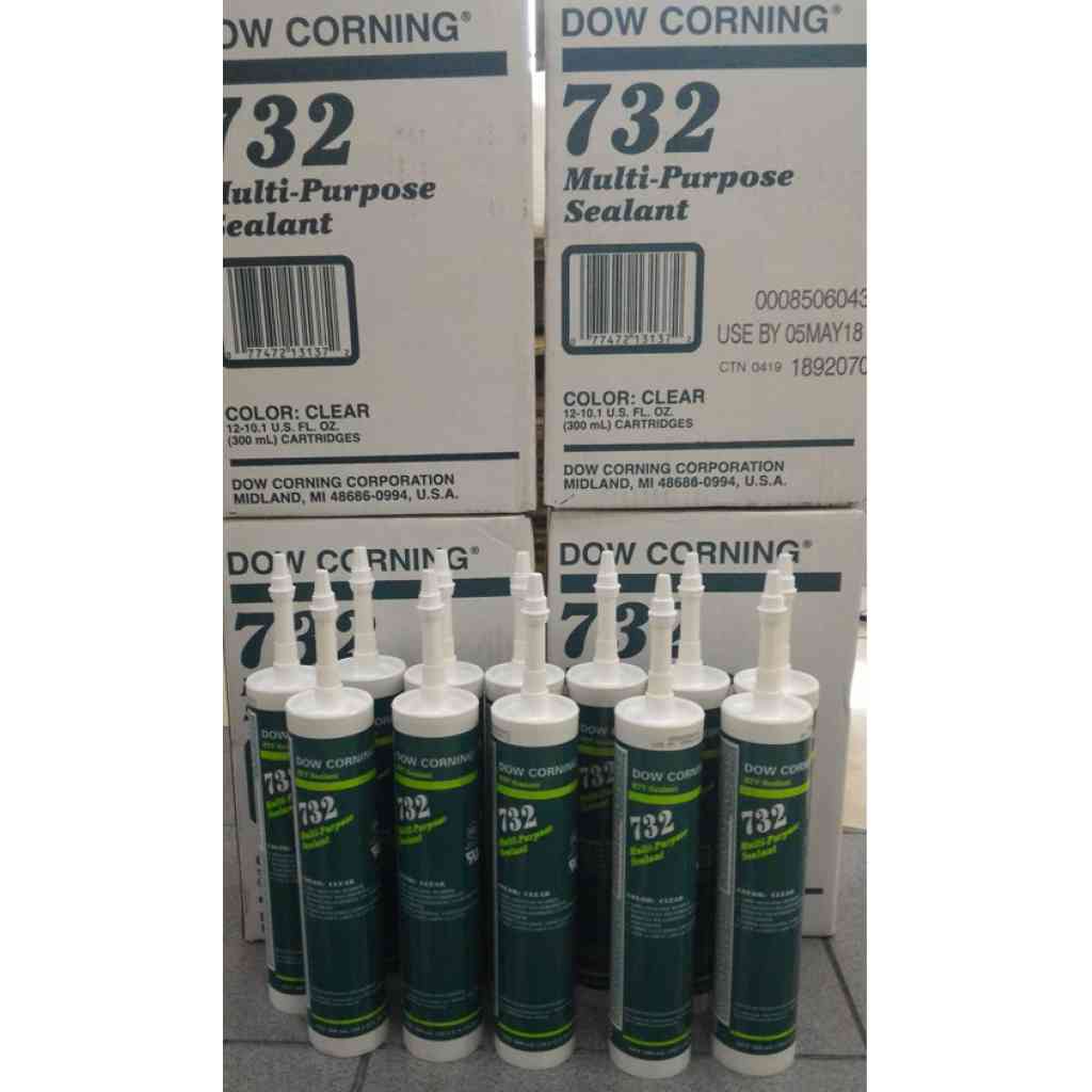 dow corning 732 dc 732 silikon kaca dow corning 732 multi purpose sealant DOW CORNING 732 RTV Putih