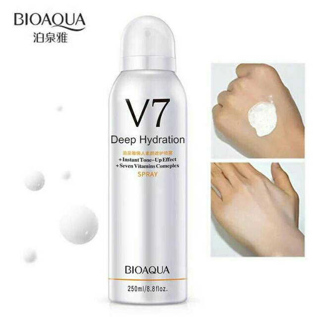 BIOAQUA V7 Toning Skin SPRAY SPF & Vitamin Whitening Cream B20015