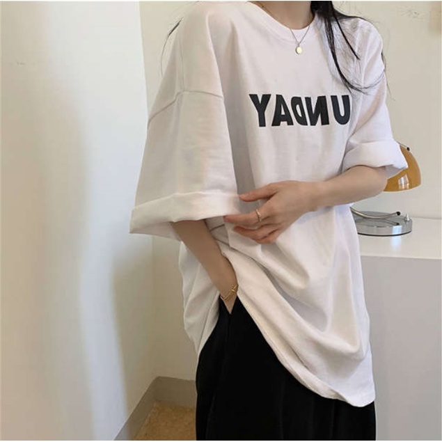 baju oversize putih wanita / baju oversize wanita korea / t shirt original unisex /kaos atasan unisex kerah bulat