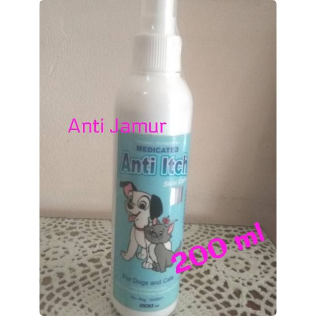 Anti Itch obat jamur kucing anjing spray Raid All 200ml skin care