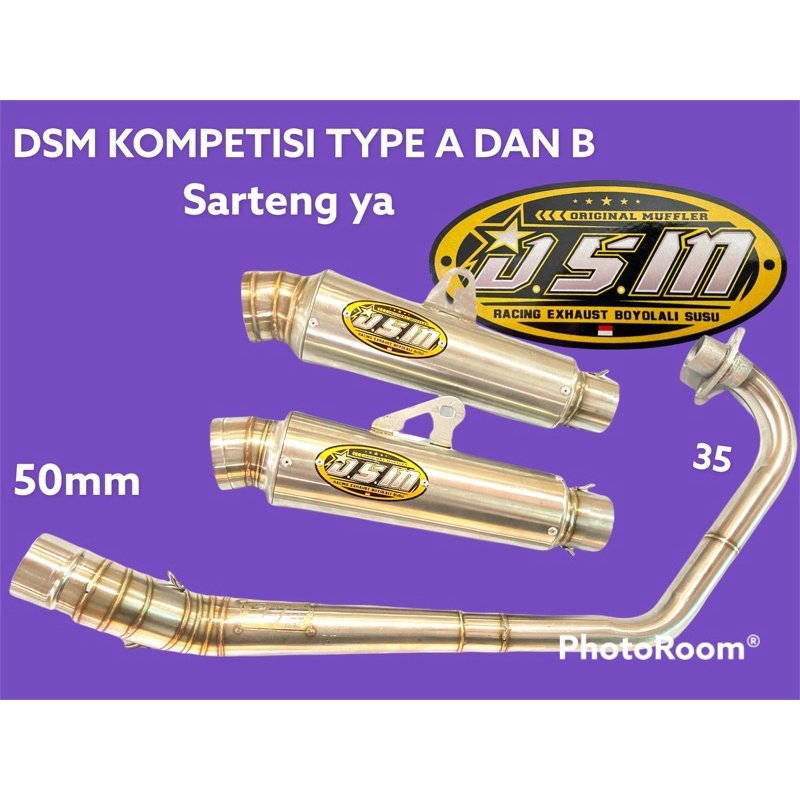 KNALPOT DSM KOMPETISI MEGAPRO CB GL TIGER BUKAN DPJ RPS BSS CTS WRX RJM