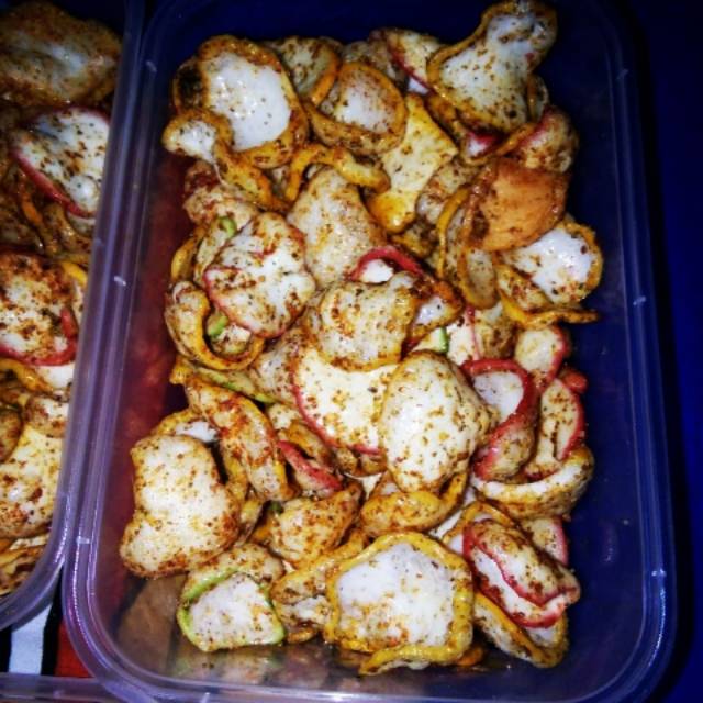 

Krupuk Seblak Wangi Daun Jeruk D'Vinos~