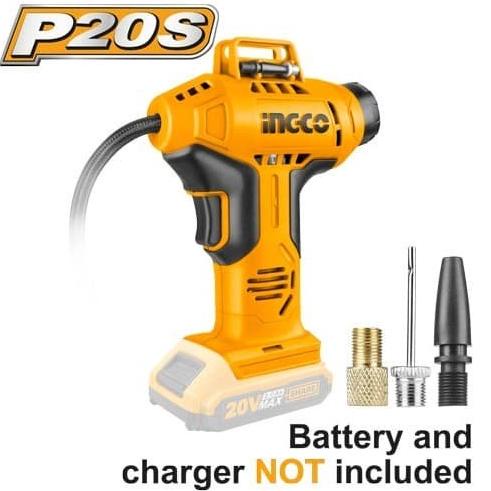 INGCO CACLI2001 cordless mini air compressor kompresor mini baterai