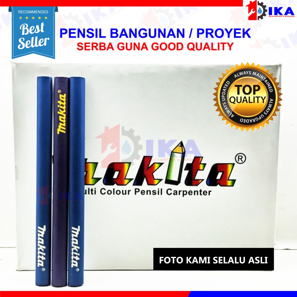 PENSIL TUKANG / PENSIL TUKANG PER PCS &amp; GROSS / PENSIL TUKANG MAKITA