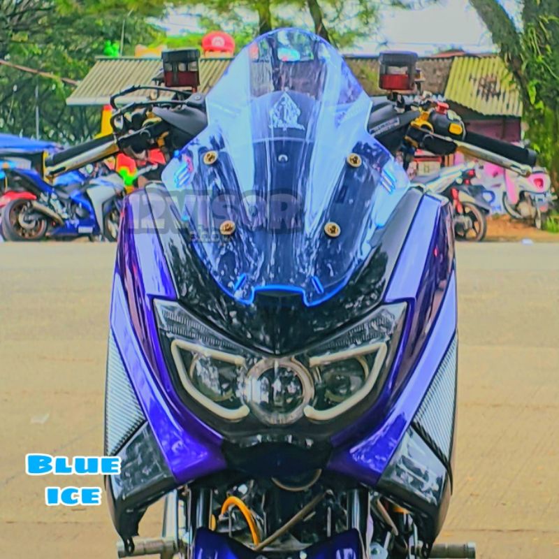 Windshield visor yamaha Nmax sporty TDR mini cybrog jenong, visor yamaha all new nmax sporty TDR cyb