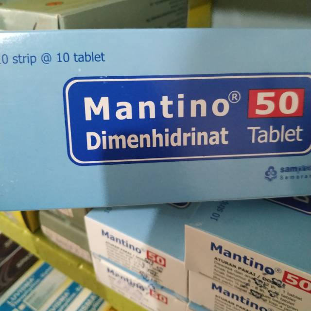 

Mantino Dimenhidrinat 50mg