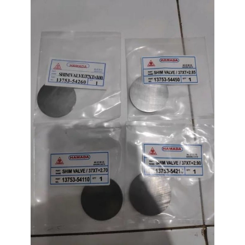 coin koin klep kijang diesel 2f turbo diameter 37mm tebal 2.5mm-3.3mm