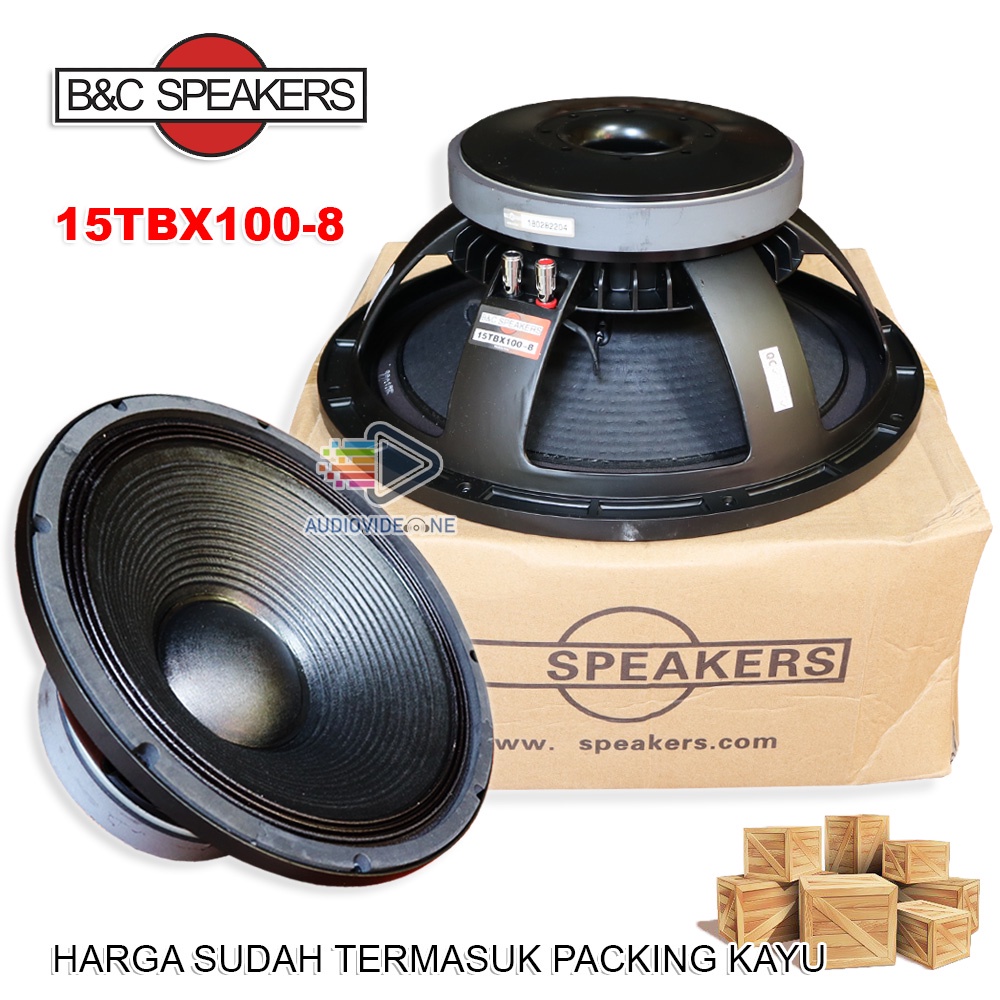 Speaker BNC 15 Inch Komponen Spiker B&amp;C 15TBX100 Component Sound System