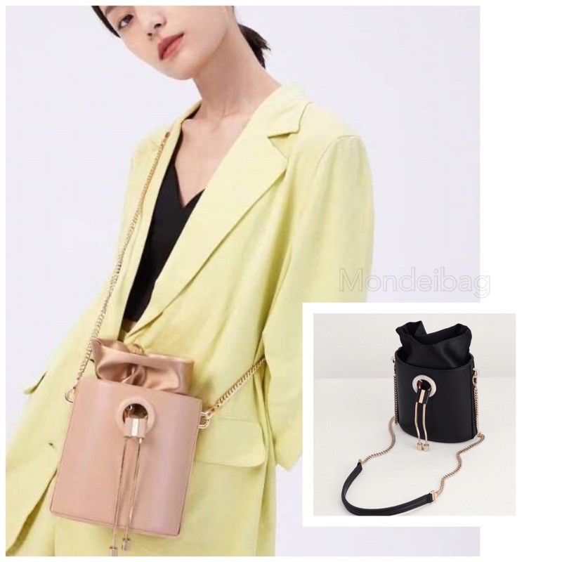 ORIGINAL  Pedro satin bucket bag / tas wanita pdro