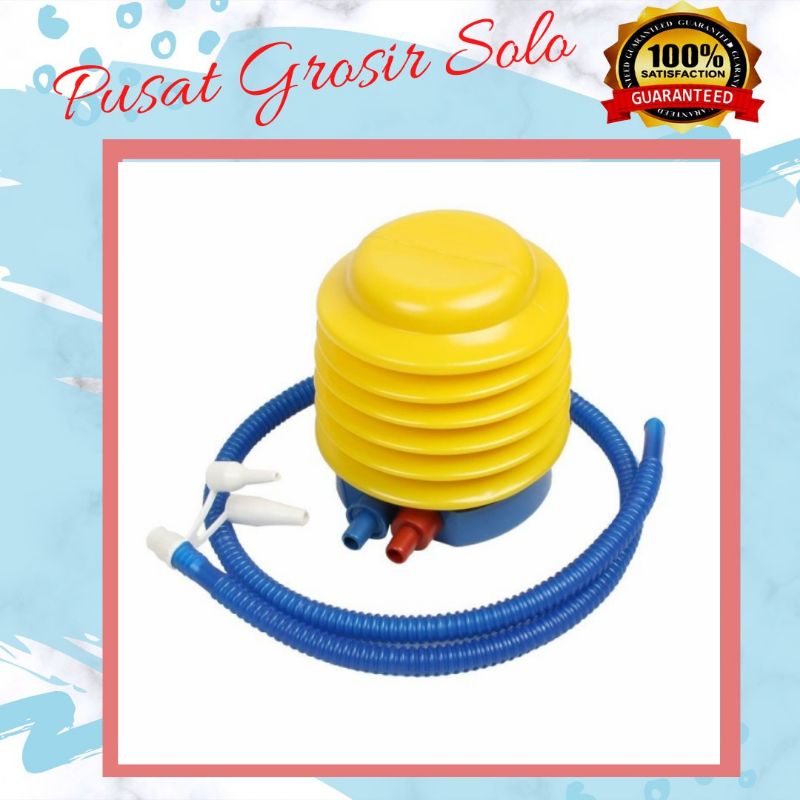 Pompa Injak – AC 17 – Pompa Balon angin portable untuk kolam karet kasur air angin tiup pompa portab