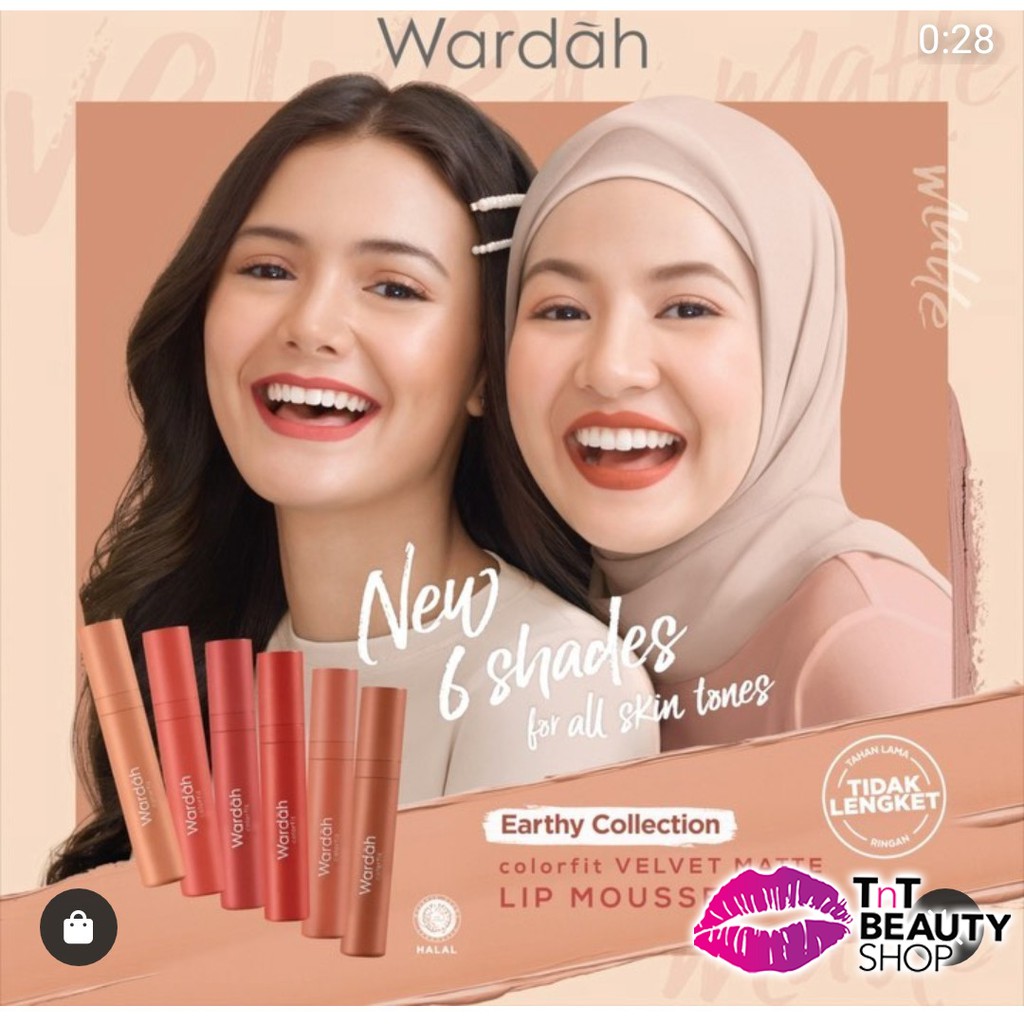 Wardah Colorfit Velvet Matte Lip Mousse