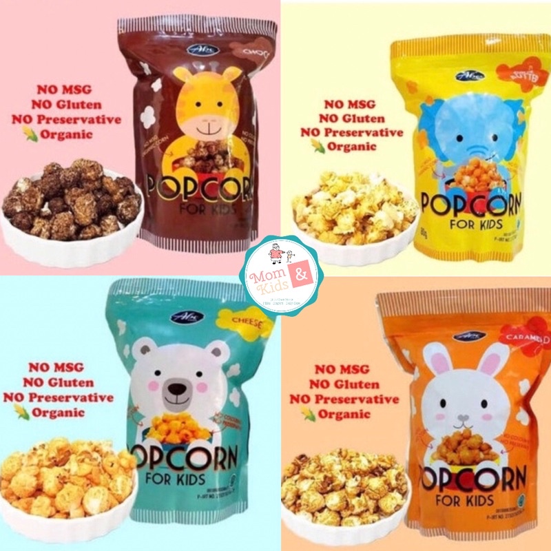 ABE Food Pop Corn For Kids  / Snack Anak Popcorn 80 gr